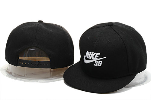 Nike SB Black Snapback Hat YS 0721